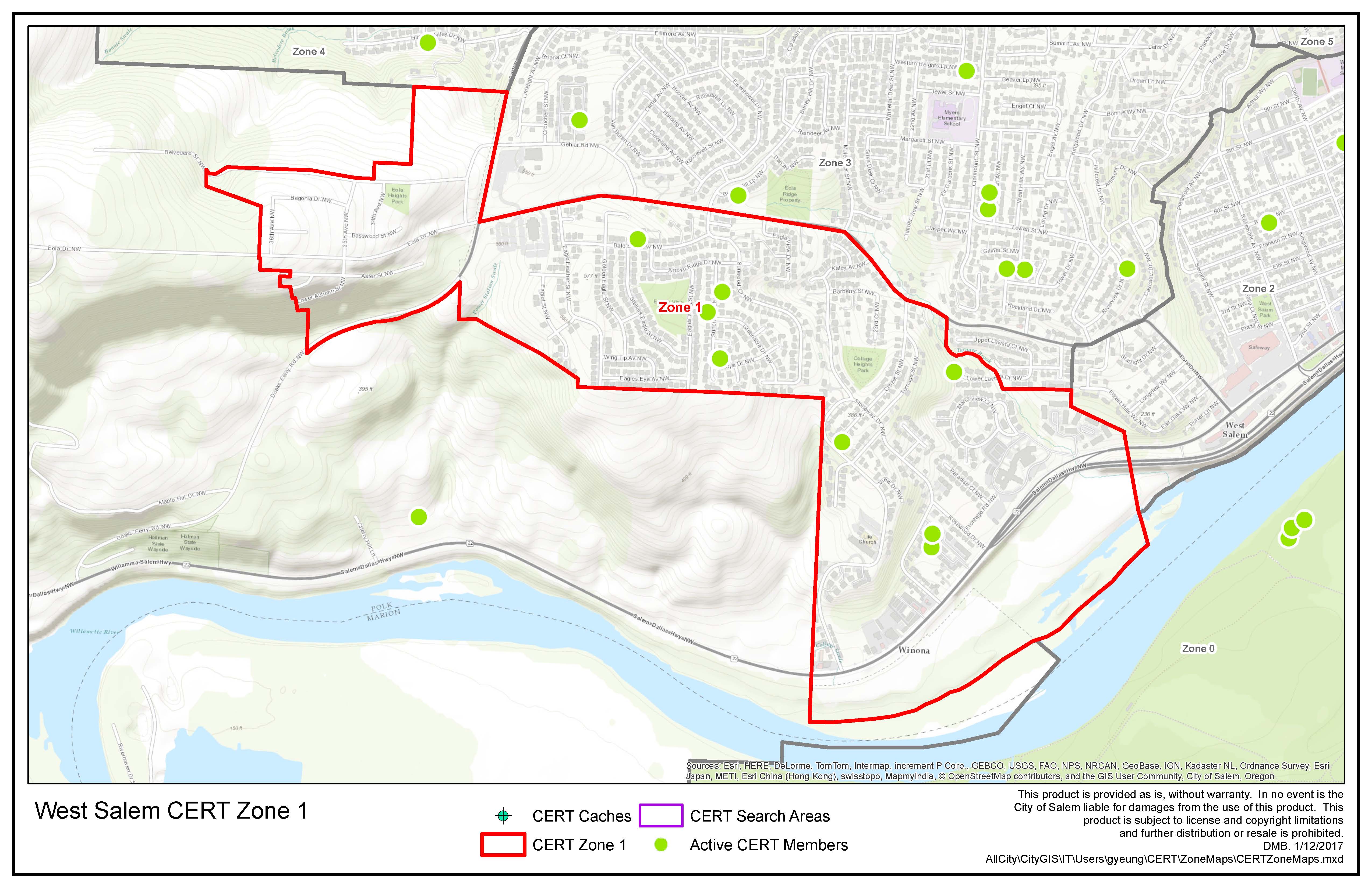 zone-1 map