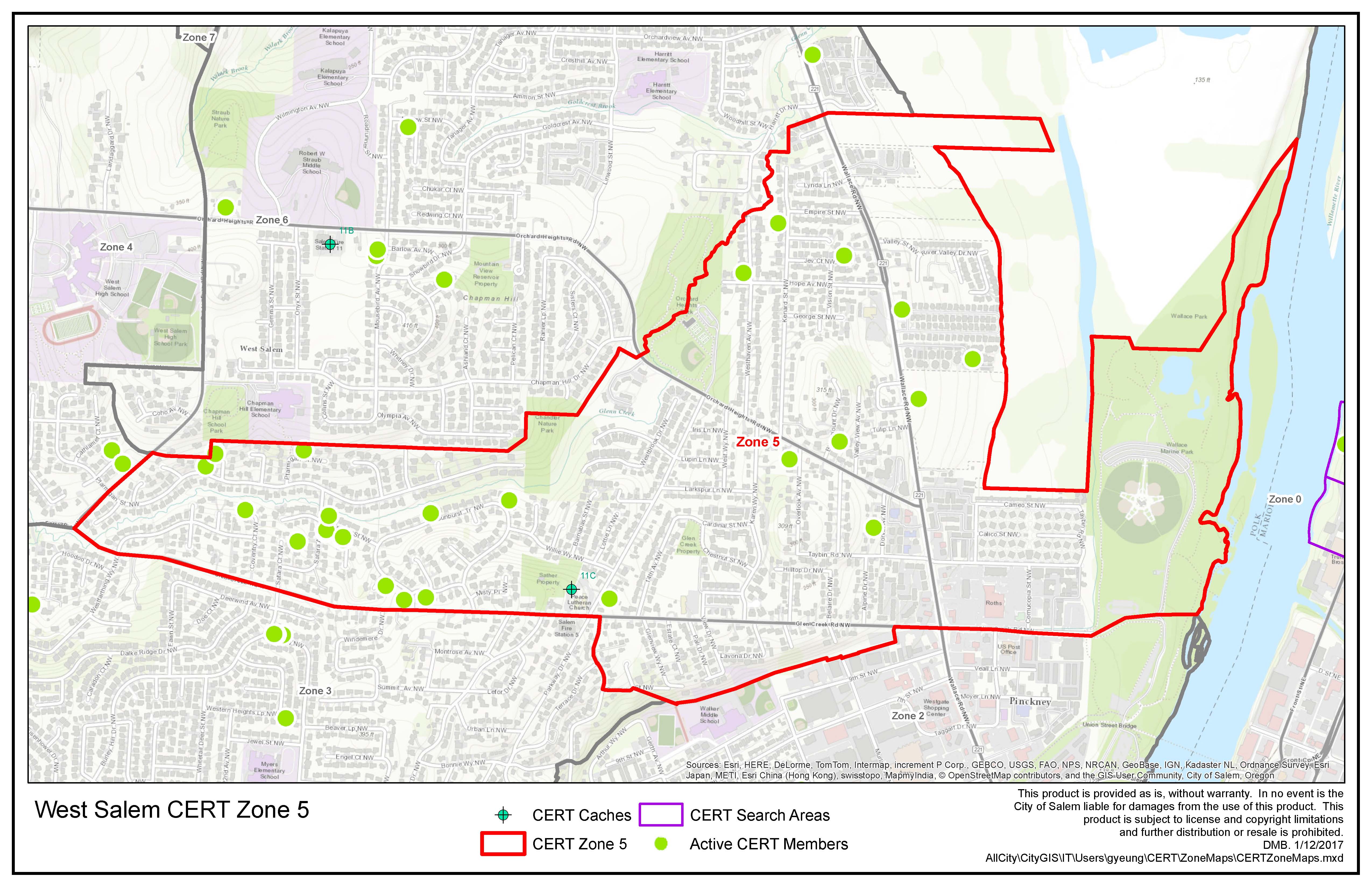 zone-1 map