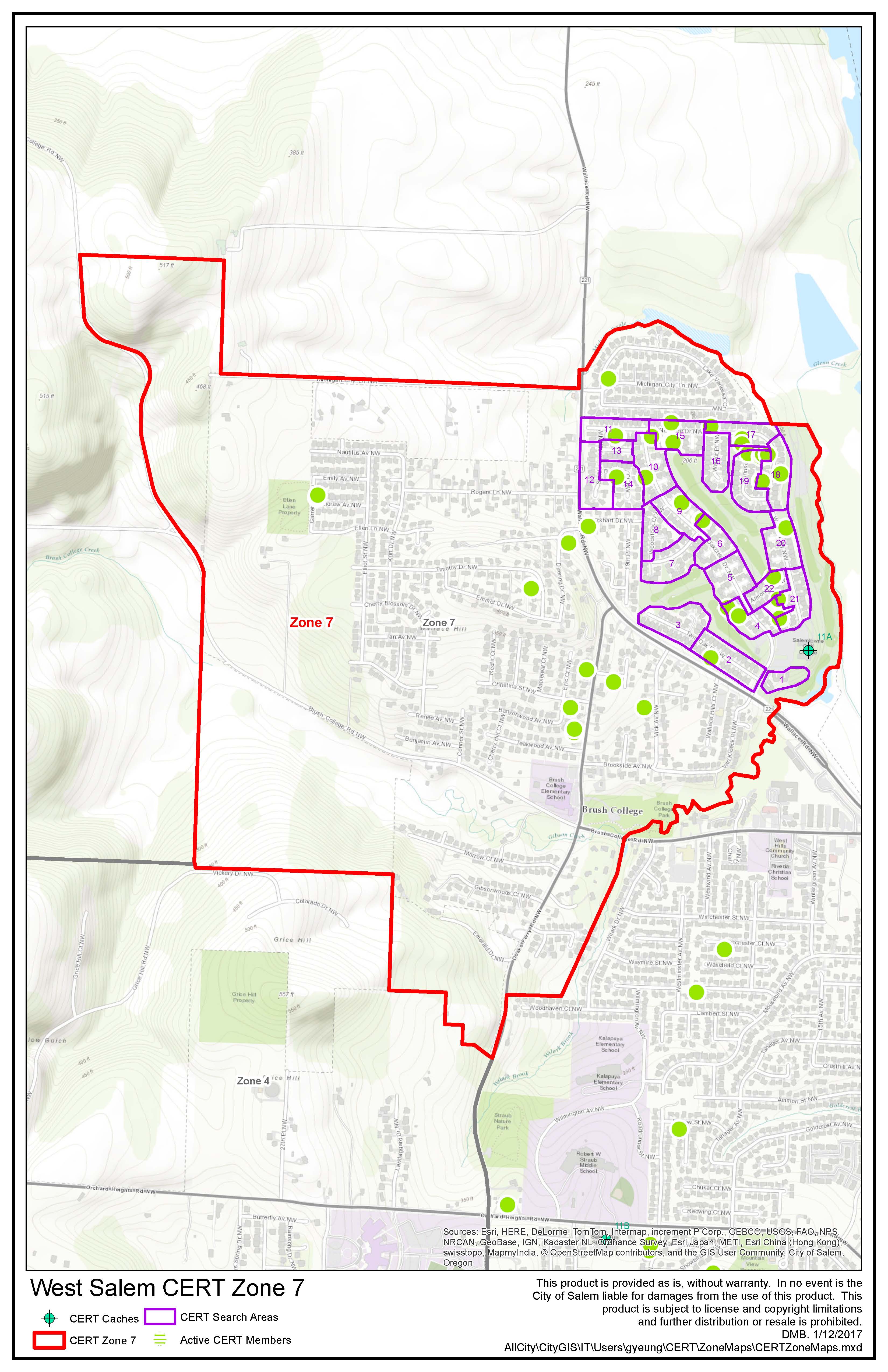 zone-1 map